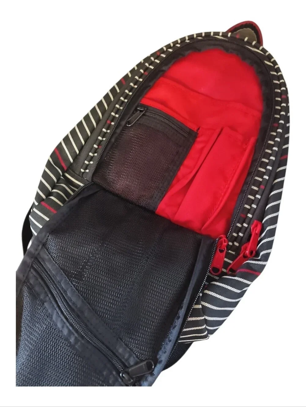 Dakine Cosmo 6.5 Litre Backpack Red Black Organizer Pocket